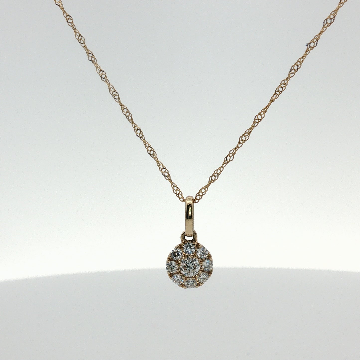Diamond Cluster Pendant