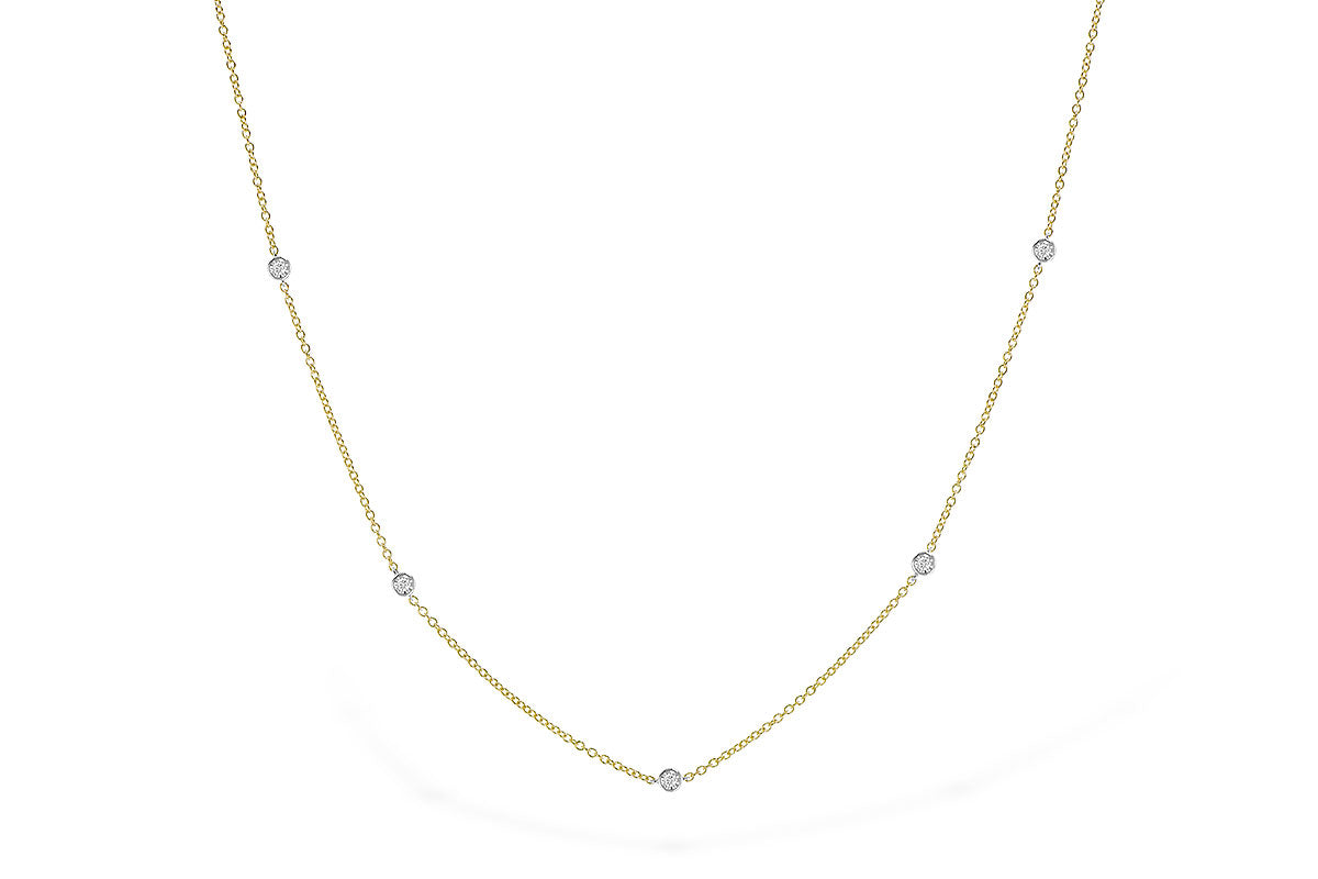 Diamond Station Necklace