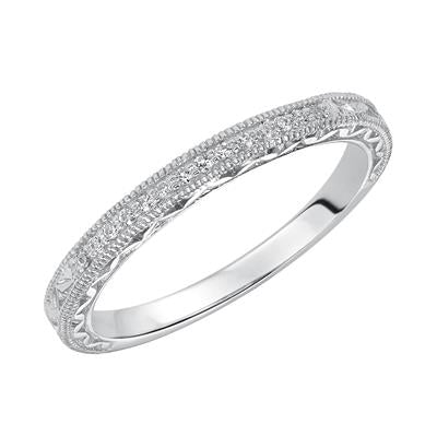 Vintage Diamond Wedding Band