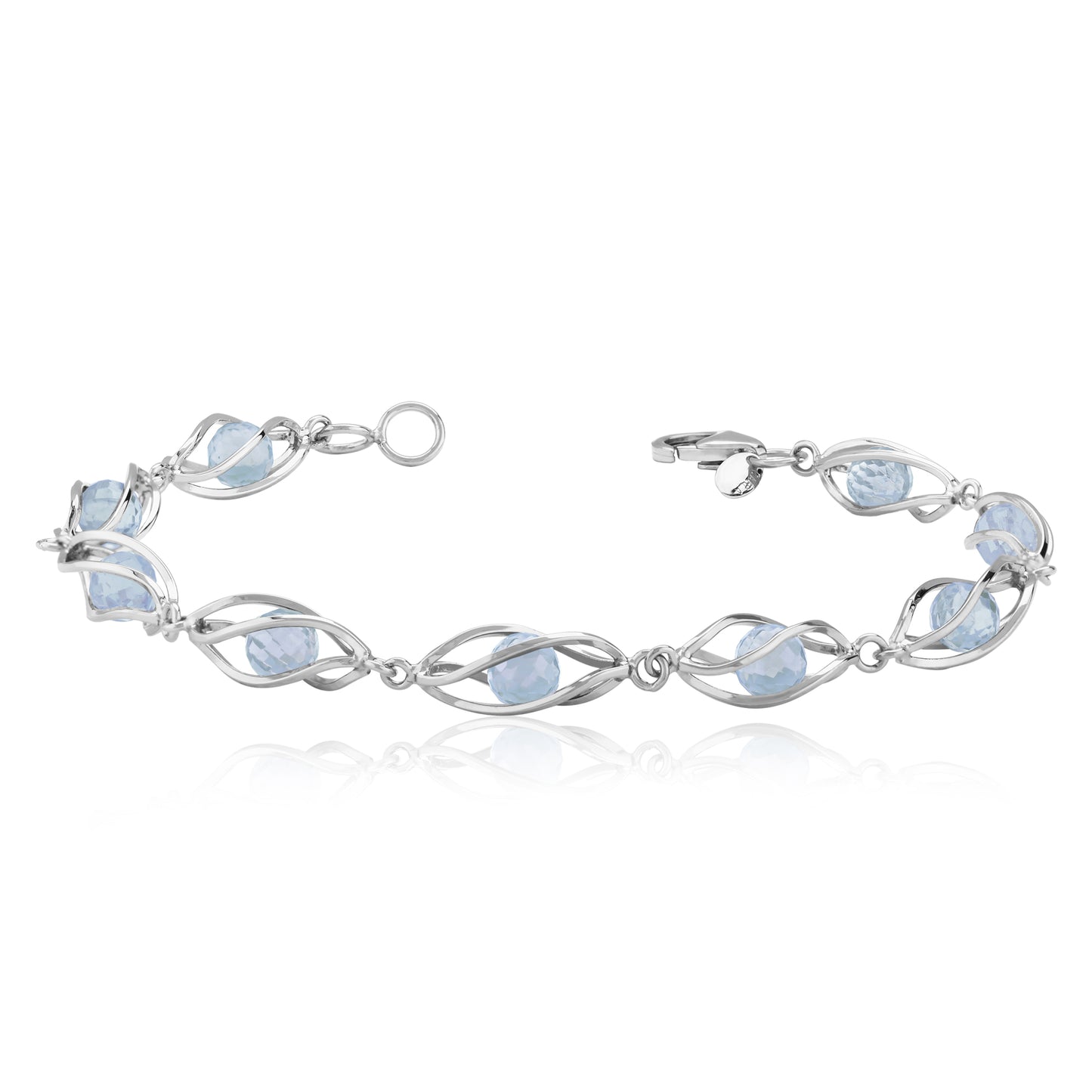 Baby Blue Topaz Bracelet