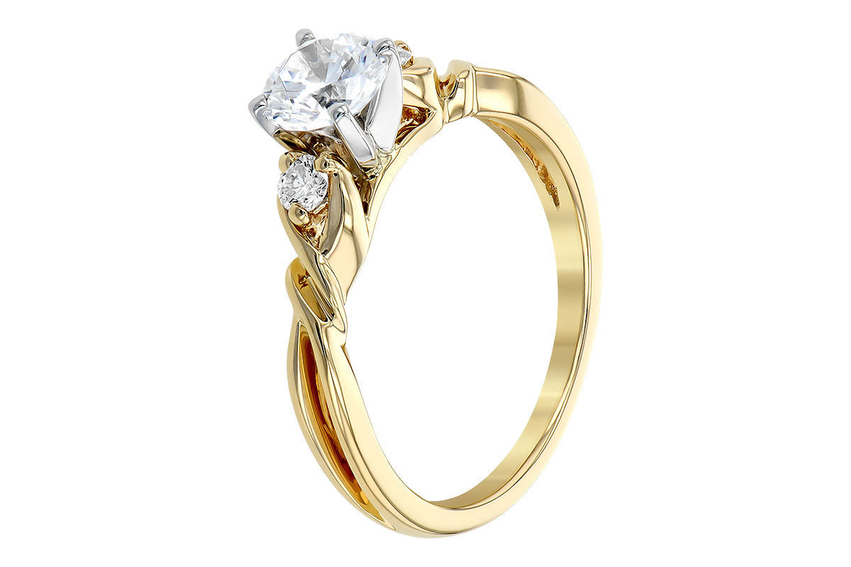 Spiral Diamond Semi-Mount