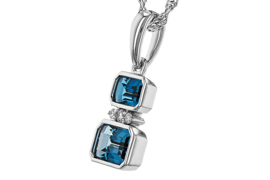 London Blue Topaz Fashion Necklace