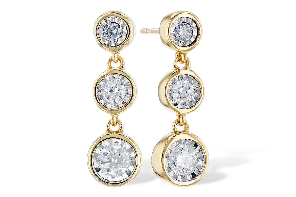 Diamond Drop Earrings