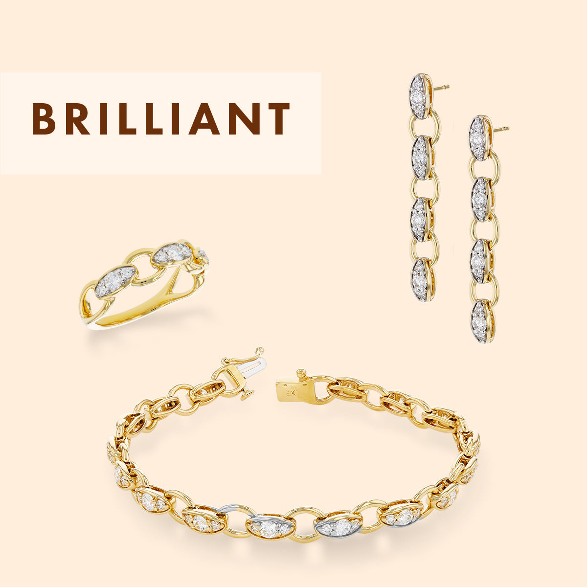 Gold Diamond Bracelet