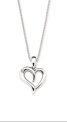 Diva Diamonds Heart Pendant