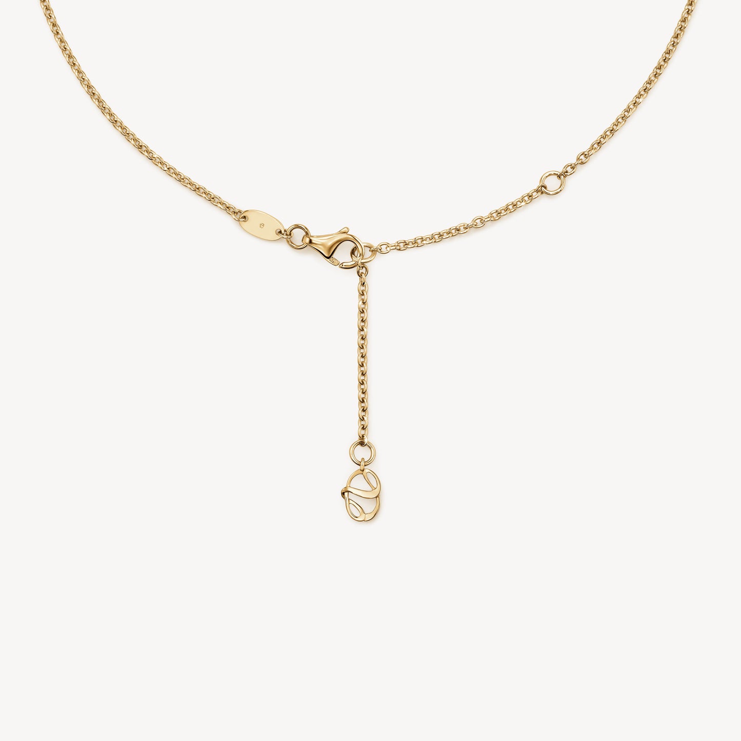Inside/Out Rondel Diamond Pendant