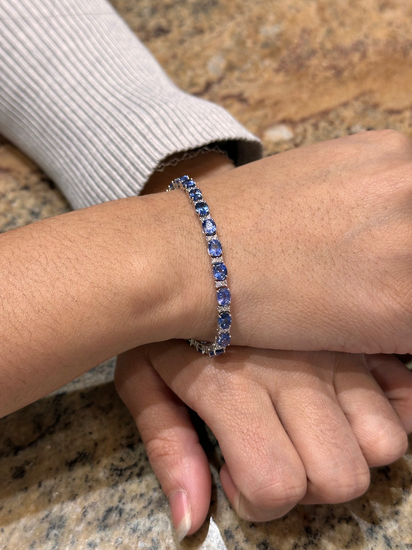 Ceylon Sapphire Bracelet