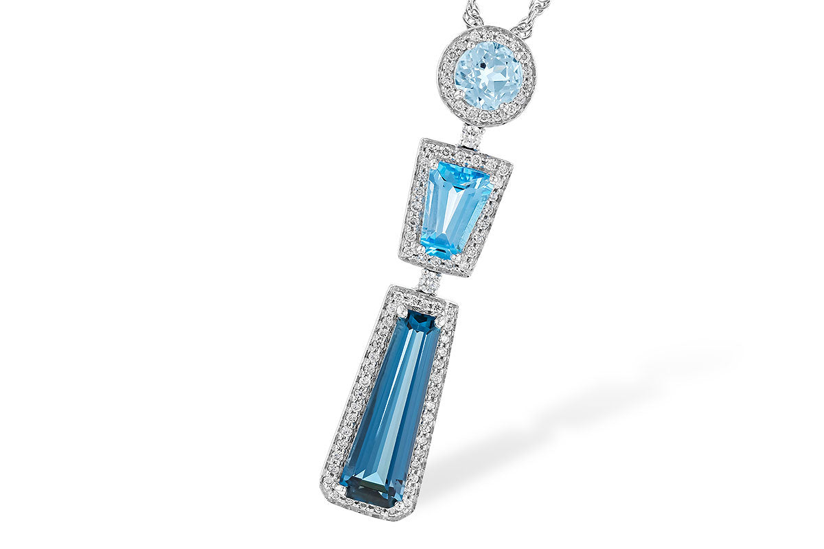 Multi-Color Topaz Necklace