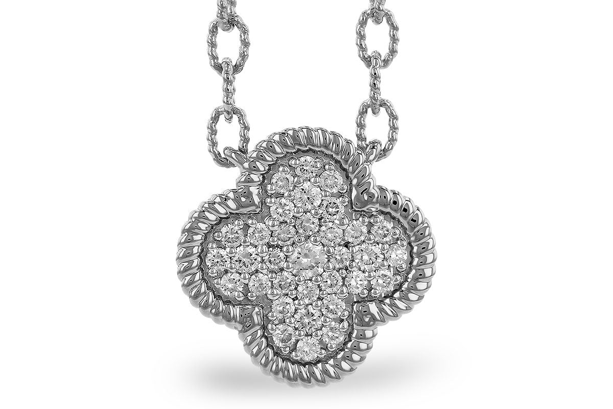 Diamond Clover Necklace
