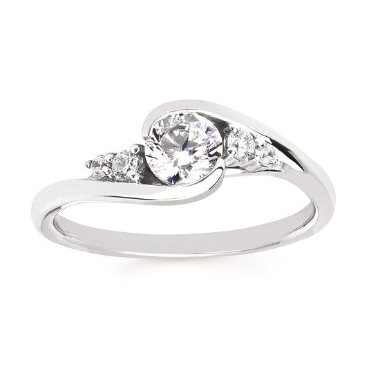 Modern Bridal Ring