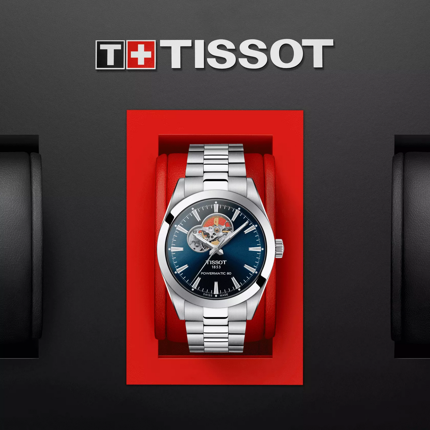 Image 6 of Tissot Gentleman Powermatic 80 Open Heart