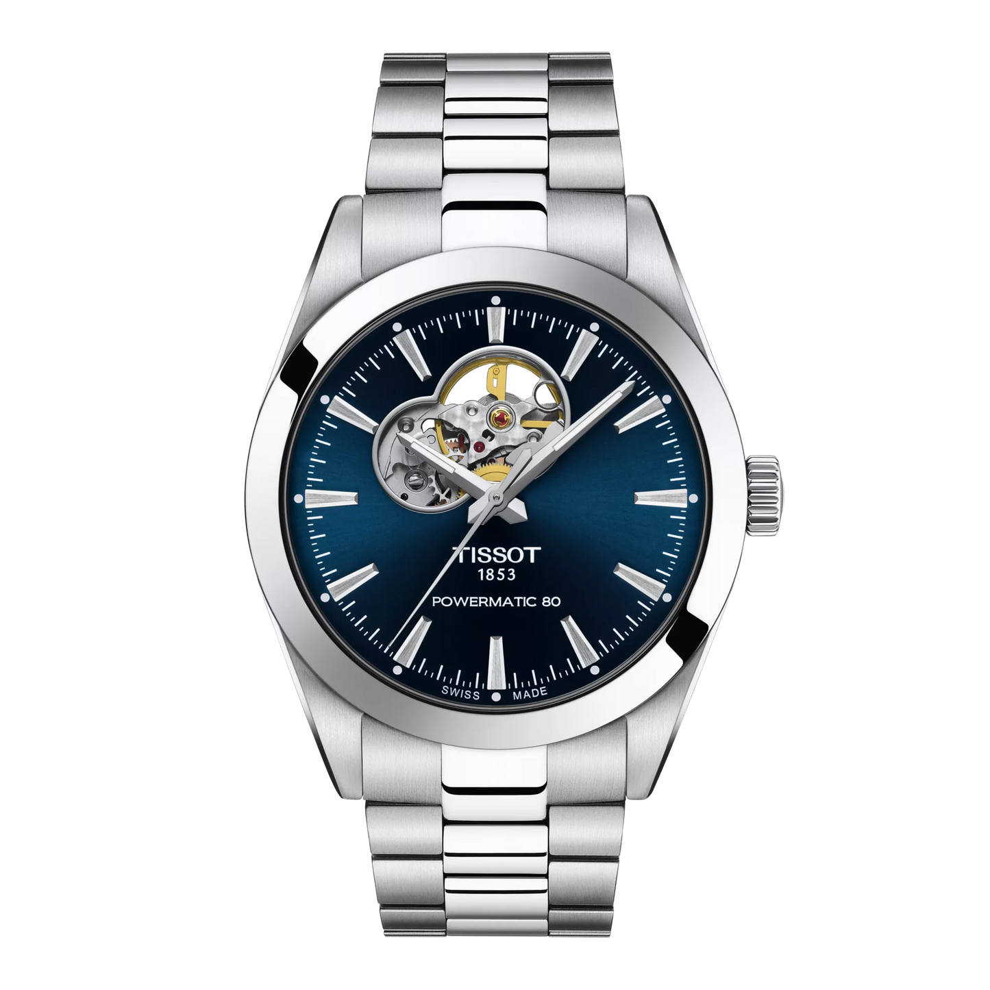 Image 3 of Tissot Gentleman Powermatic 80 Open Heart