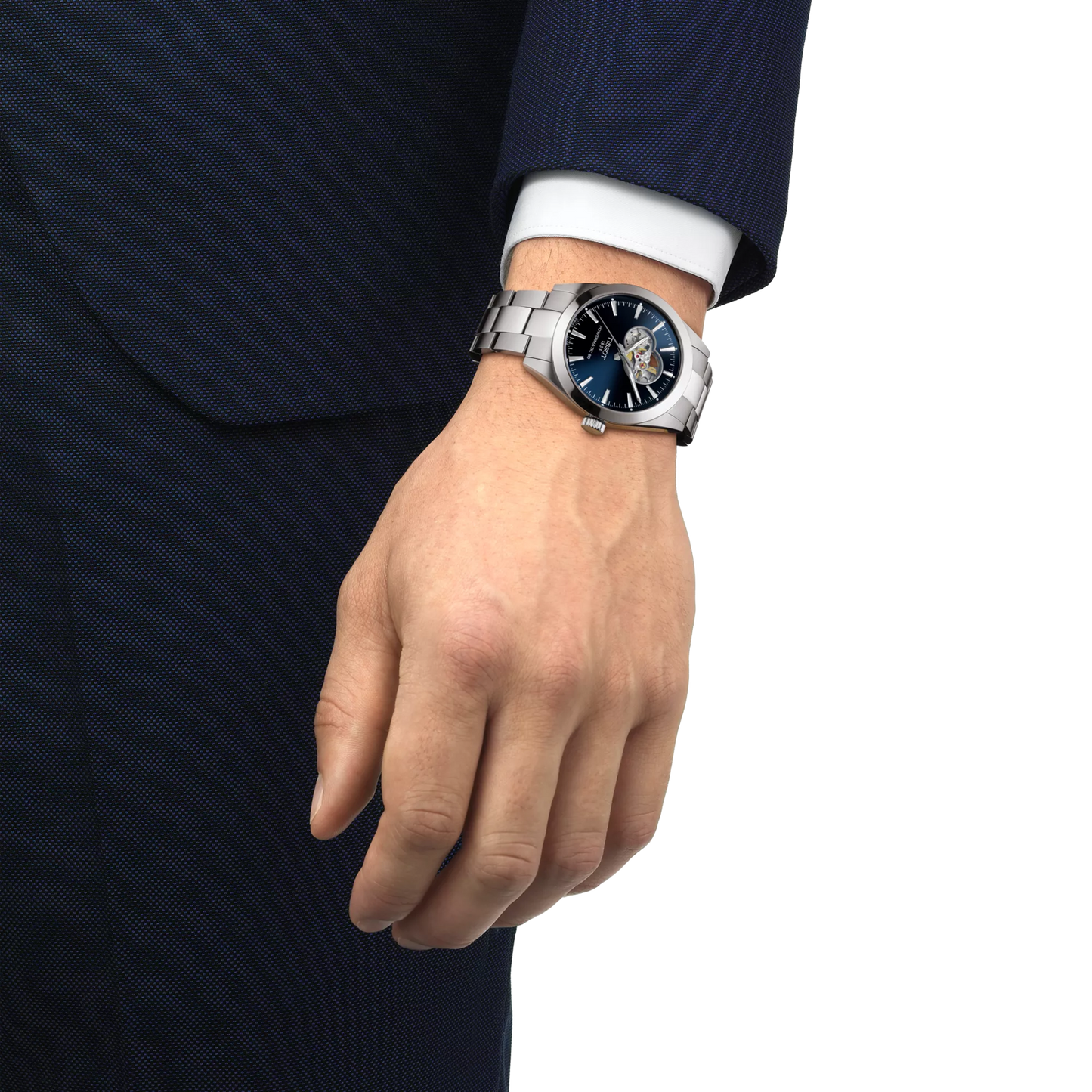 Image 4 of Tissot Gentleman Powermatic 80 Open Heart