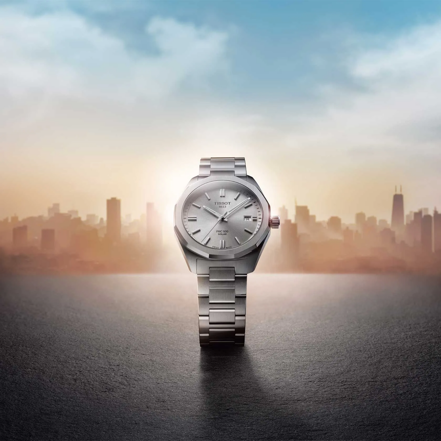 Image 3 of Tissot PRC 100 Solar Quartz 39mm