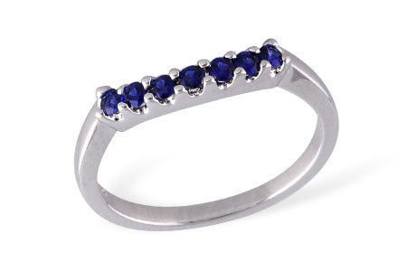 Sapphire Wedding Band