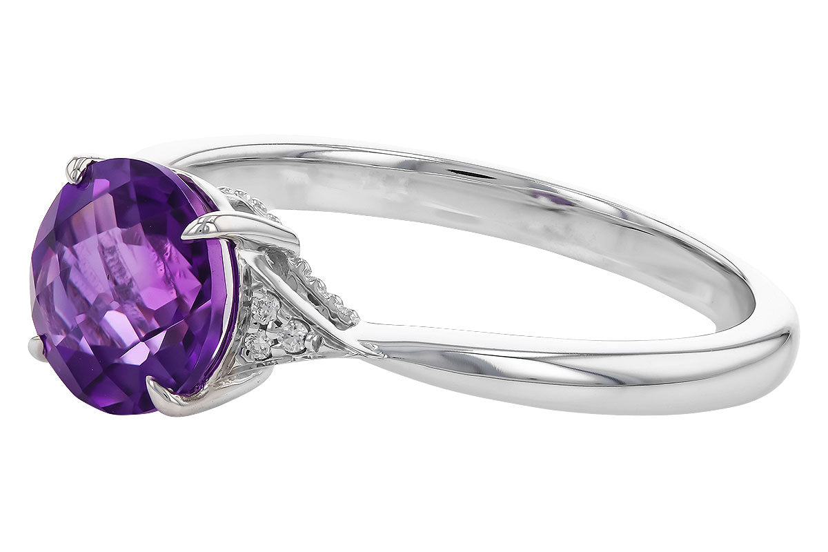 Oval Amethyst Ring