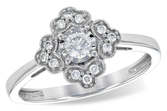 Diamond Ring with Halo