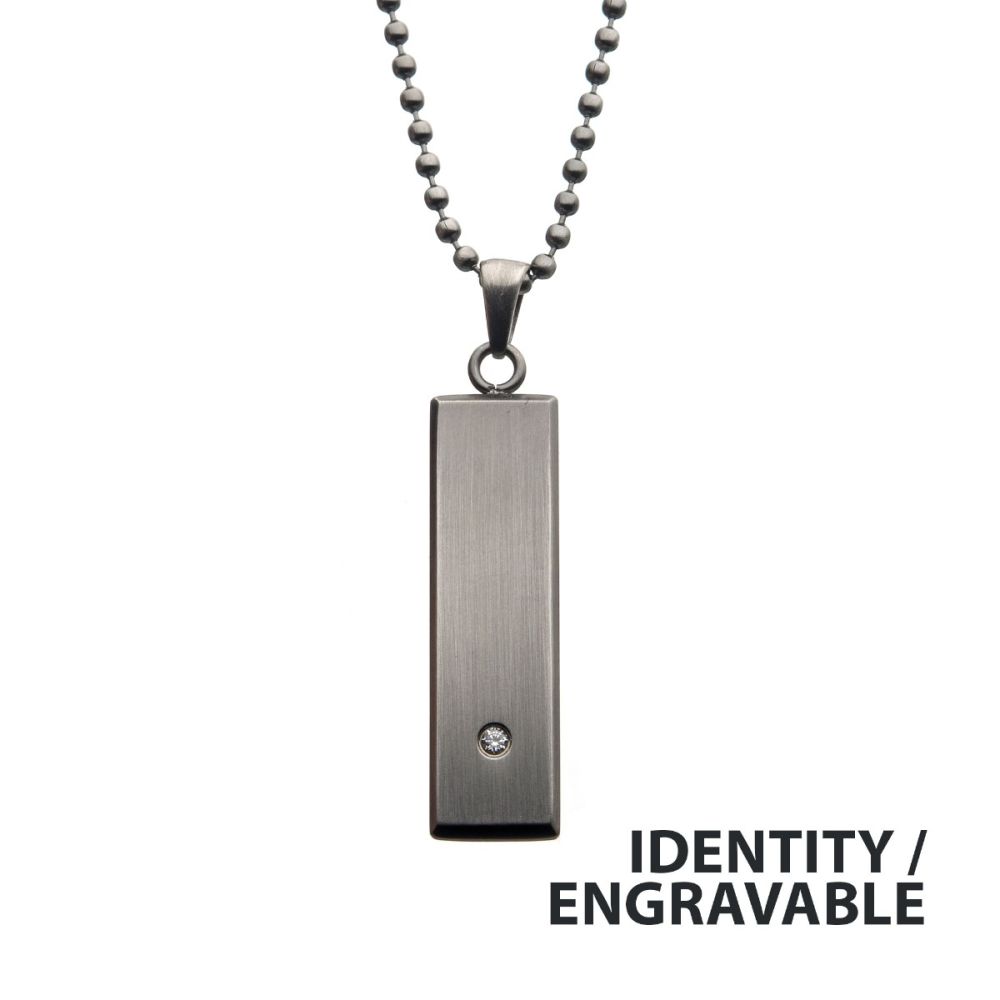 Stainless Steel Tag Pendant
