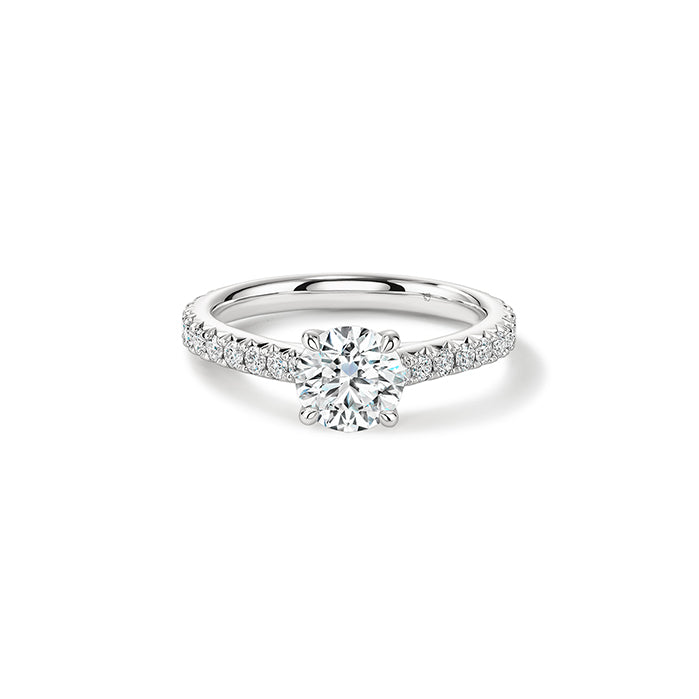 Vela Cathedral Solitaire Ring