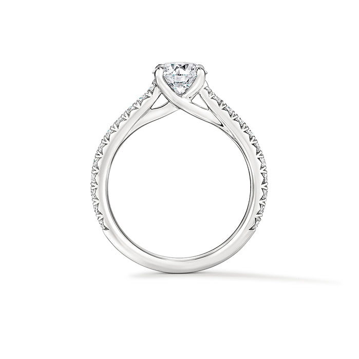 Vela Cathedral Solitaire Ring