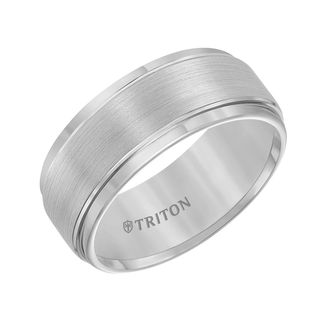 Tungsten carbide Gray Band
