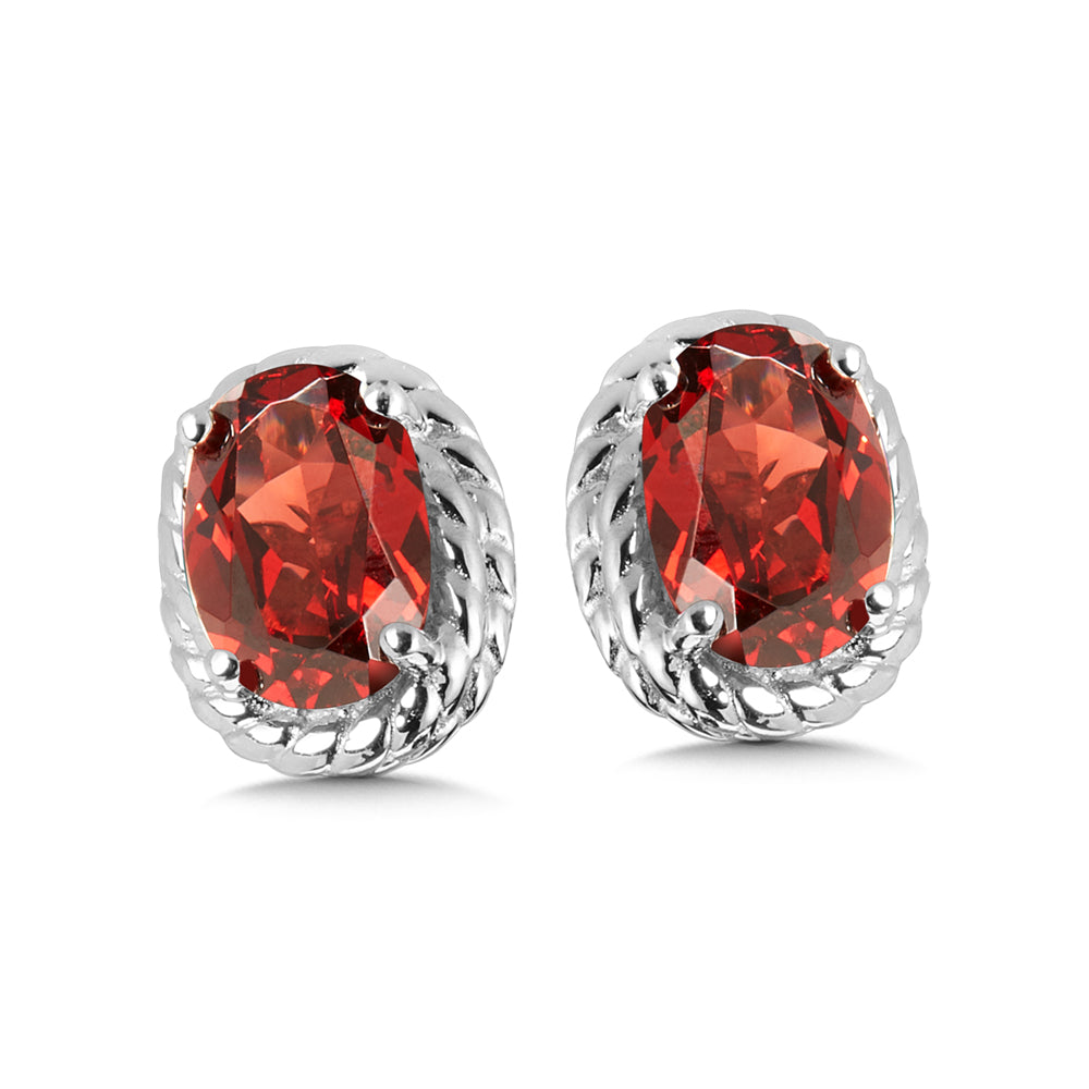 Garnet Earrings