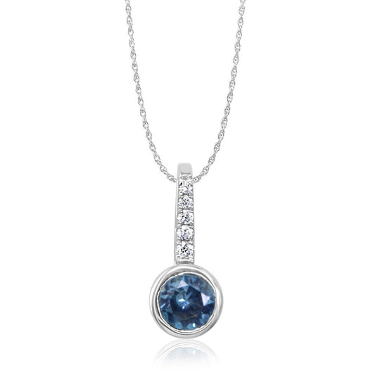 Montana Sapphire Pendant