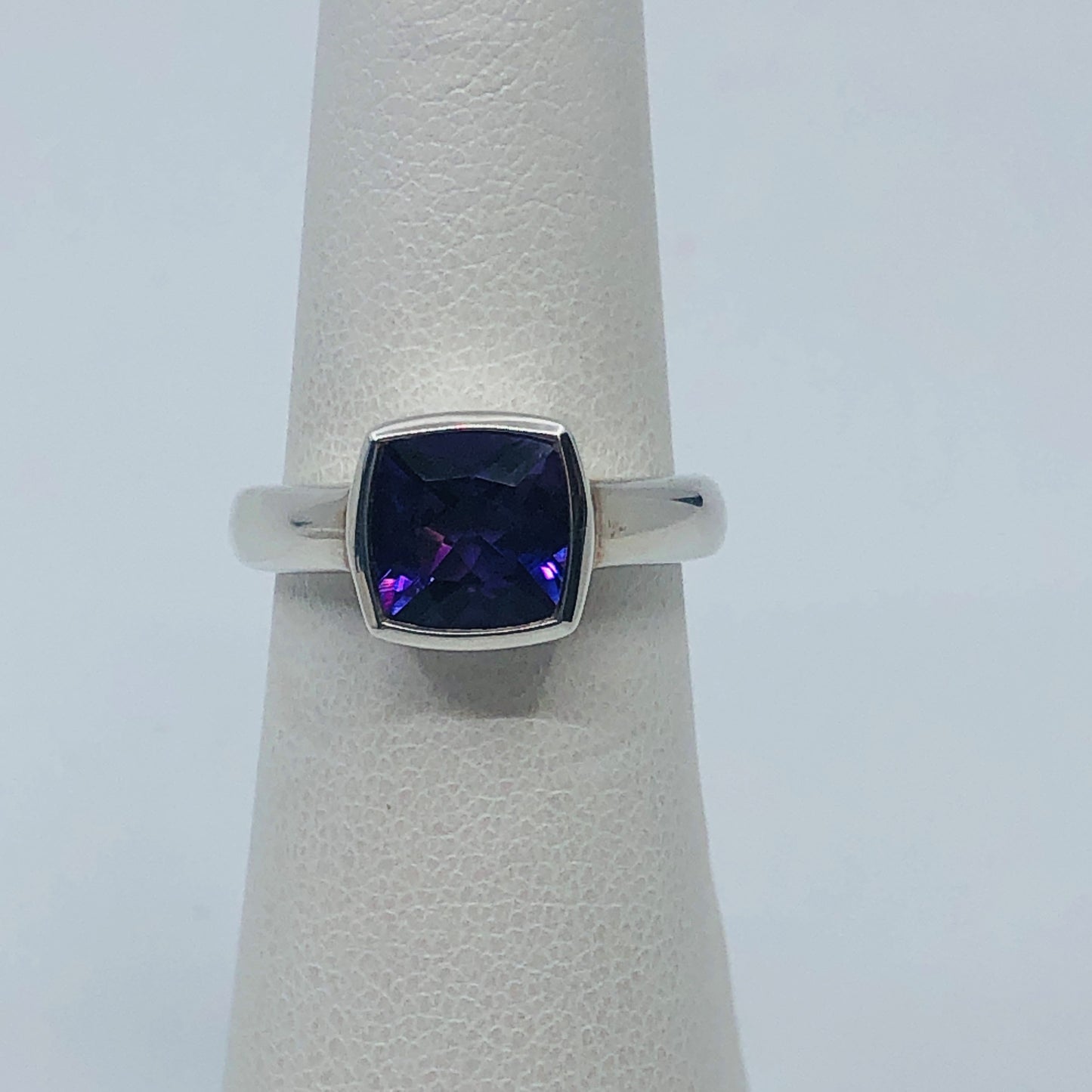 Silver Amethyst Ring