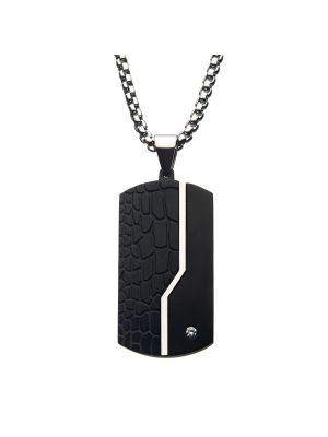 Stainless Dog Tag Pendant