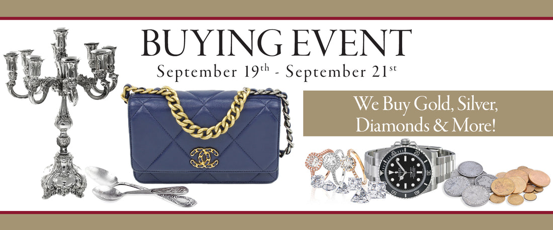 Special Event: Sell Your Valuables