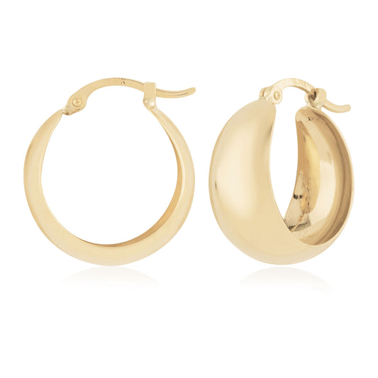 Small Oval Hoops