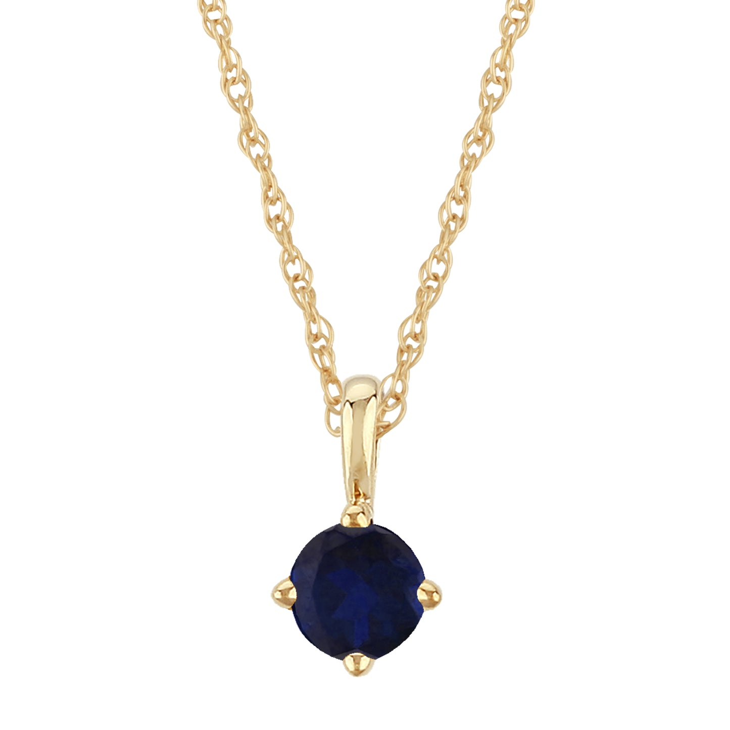 Blue Sapphire Necklace