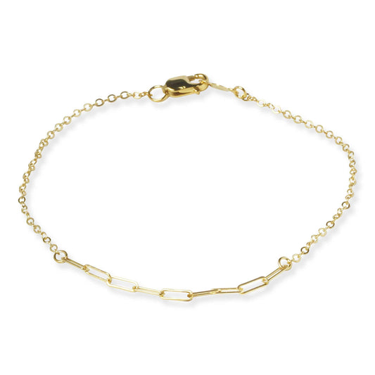Cable w/Paperclip Bracelet