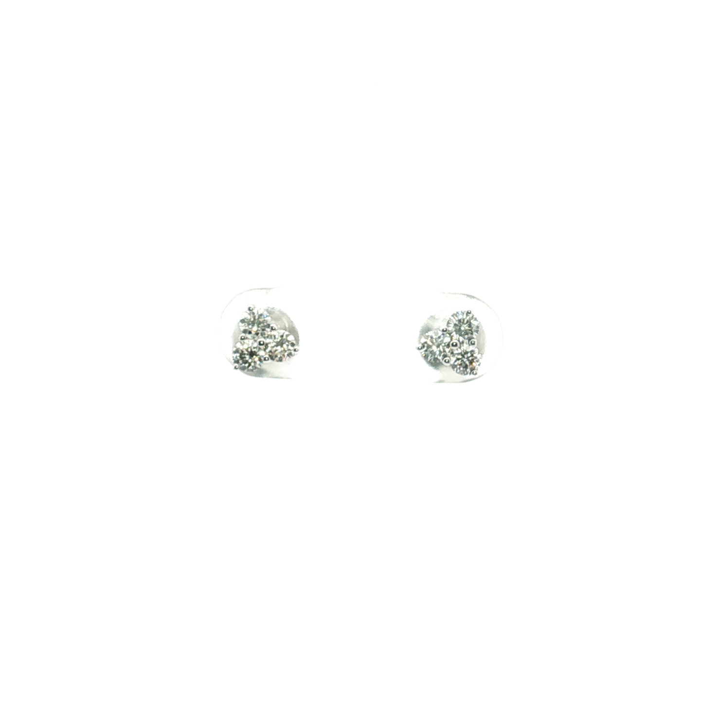 Diamond Cluster Earrings