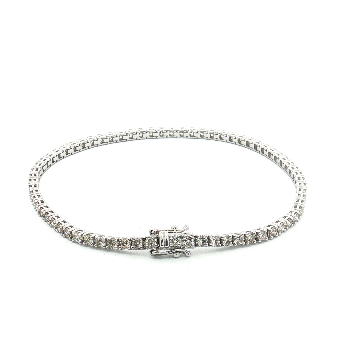 White Gold Diamond Tennis Bracelet