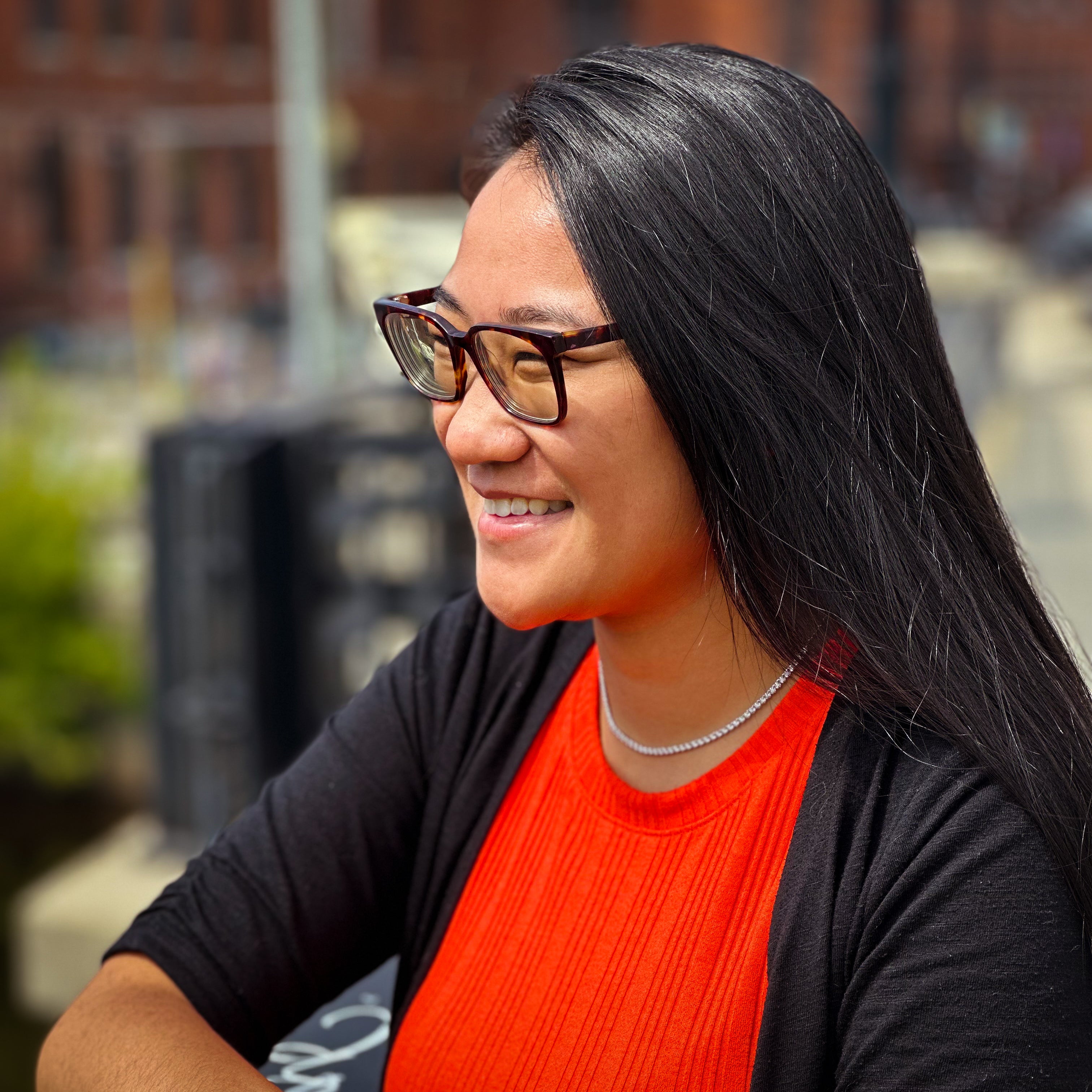 Diamond Line Necklace 1.07cttw in 14K Yellow Gold Jewelry Creations Inc