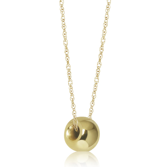 Plain Rondelle Pendant