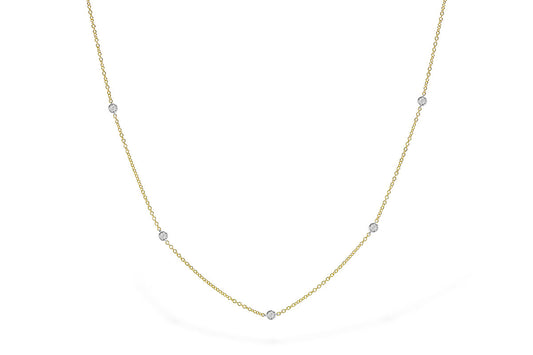 Diamond Station Necklace