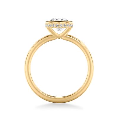 Oval Bezel Semi-Mount