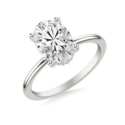 Oval Engagement Ring