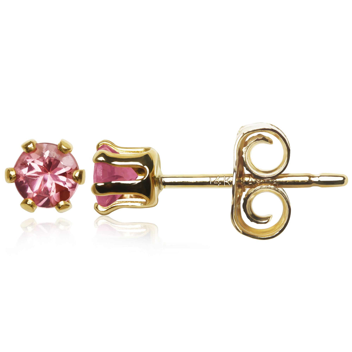 Genuine Gemstone Studs