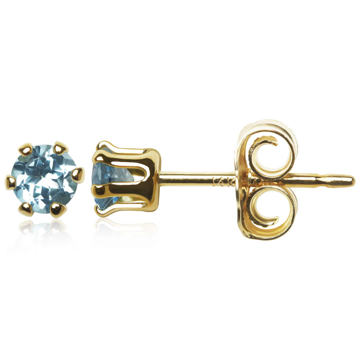 Genuine Gemstone Studs