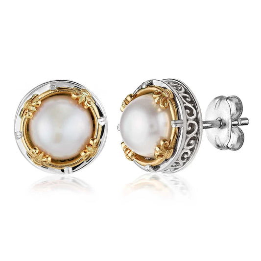 Pearl Stud Earrings
