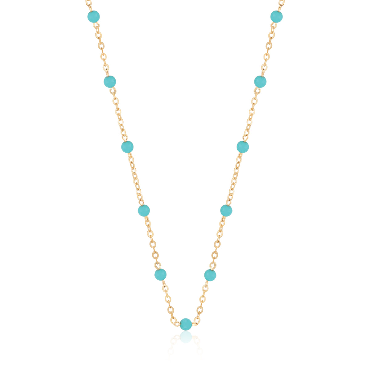 Turquoise Beaded Necklace