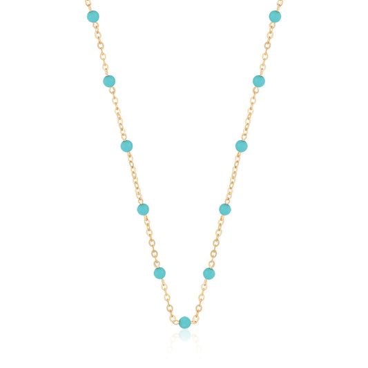 Turquoise Beaded Necklace