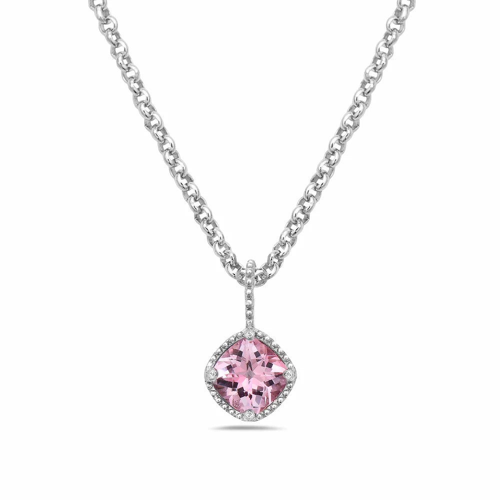 Strawberry Topaz Necklace