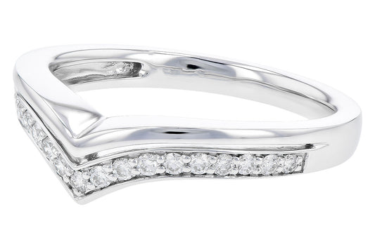 "V" Diamond Band