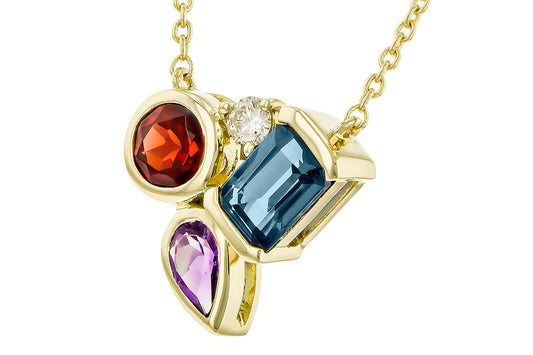 Geometric Fashion Necklace