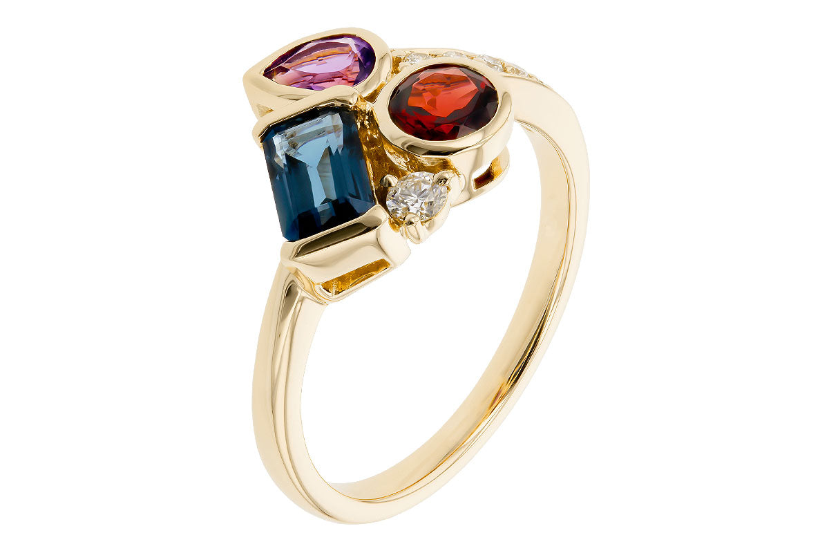 Geometric Fashion Ring