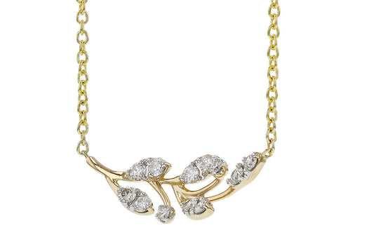 Diamond Vine Necklace